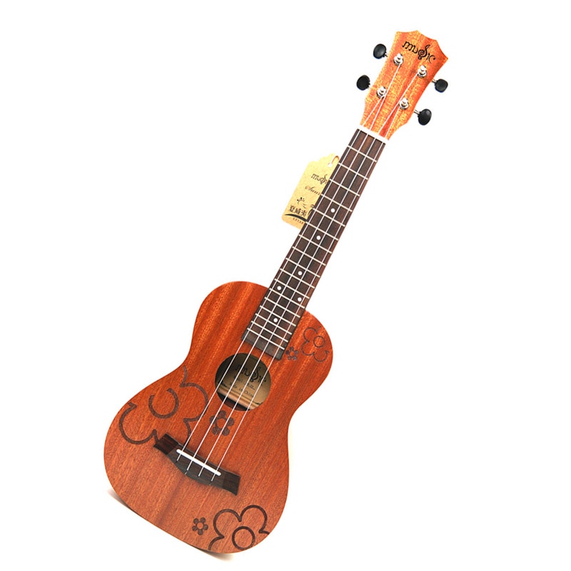 21" Ukulele 4 strings Sapele Acoustic Small guitar Rosewood Fretboard Electric Ukulele with Pickup EQ Musical Instrument guitare