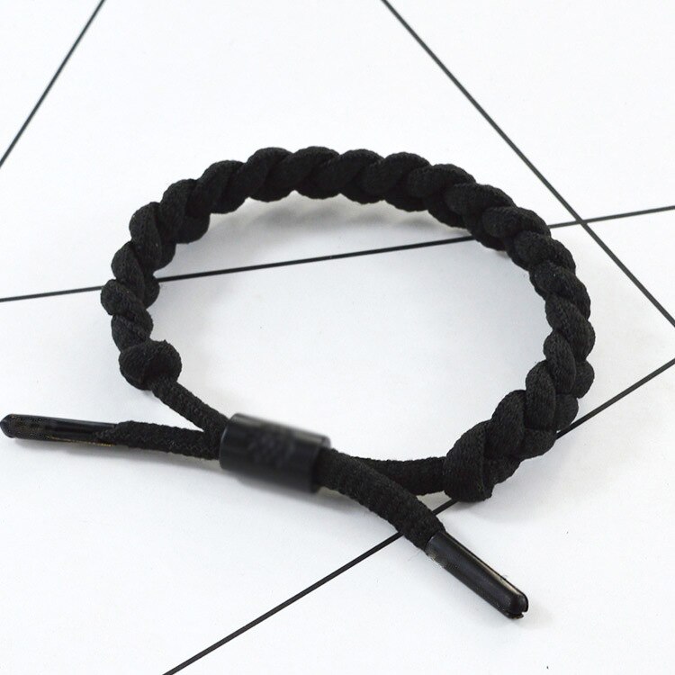 Simple Exquisite Hand Knitted Shoelace Bracelet All-matching Geometry Various Colours Little Lion Bracelet: 12