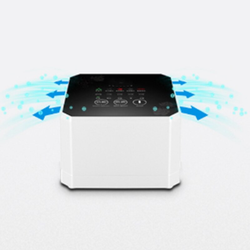 Negative Ionen Generator Luft Reiniger für Heim mit Echter HEPA-Filter Desktop Mini Air Ionisator Kompakte Luft Reiniger für Zu Hause