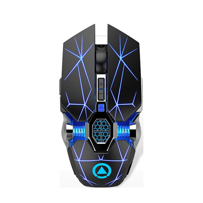 Wireless Gaming Mouse LED Backlit Rechargeable Mouse Silent Ergonomic Optical Mouse 2.4G USB 1600Dpi For Gaming Laptop