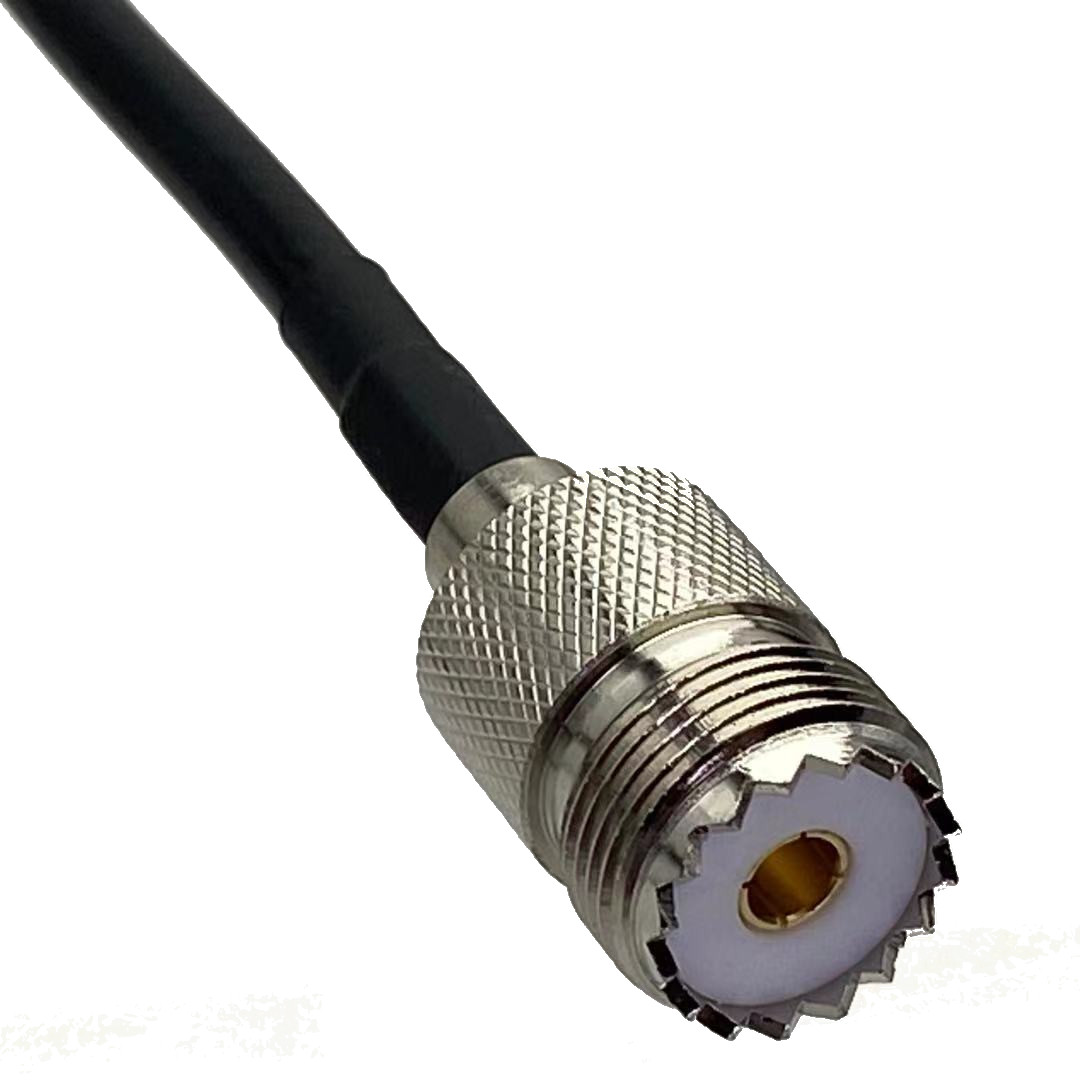 1 sztuk RG58 kabel UHF SO239 żeńskie gniazdo na SMA męskie złącze wtykowe RF zwora koncentryczna typu Pigtail Adapter prosto nowy 6 cal ~ 20M