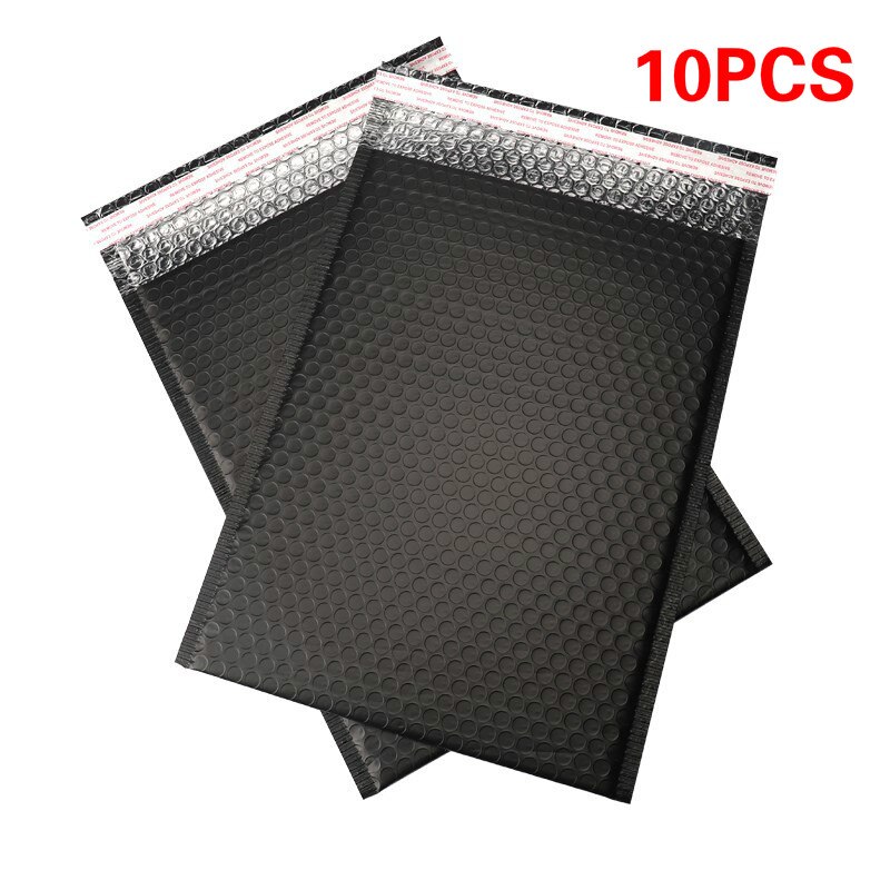 10pcs 7.9x11-Inch Matte Black Bubble Envelop Tassen Kleine Mailers Gevoerde Verpakking Zak Wrap Opslag Mailing tassen