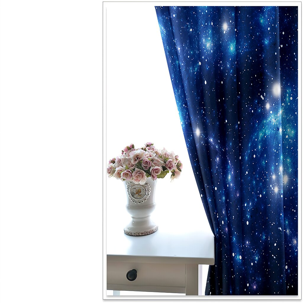 Cosmic Galaxy Printing Star Gordijn Woonkamer Slaapkamer Gordijn Home Decoratie Gordijn Volwassen Kinderen Gordijn