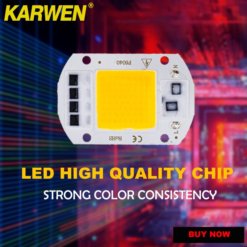 Cob Led Chip Licht 220V 10W 50W 20W 30W 3-9W Rechthoekige Chip lamp Voor Spotlight Geen Behoefte Driver Diy Led Schijnwerper Lamp Y27 Y32