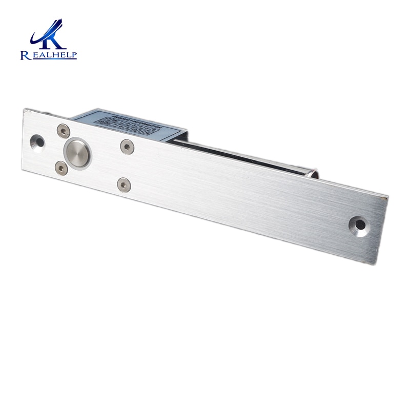 Low Temperature Auto Electric Door Locks with Timer 5 wires Electronic Dropbolt Lock with Door Sensor