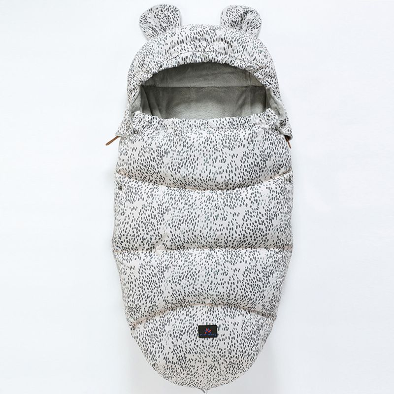 Newborn Baby Winter Warm Sleeping Bags Infant Button Knit Swaddle Wrap Swaddling Stroller Wrap Toddler Blanket Sleeping Bags