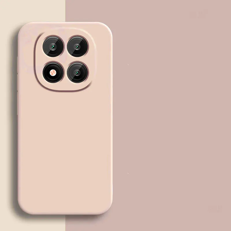 Custodia in silicone originale per Xiaomi Redmi Nota 14 pro più Custodia morbida antiurto per Xiomi Redmi Nota14 4G 5G indietro Funda