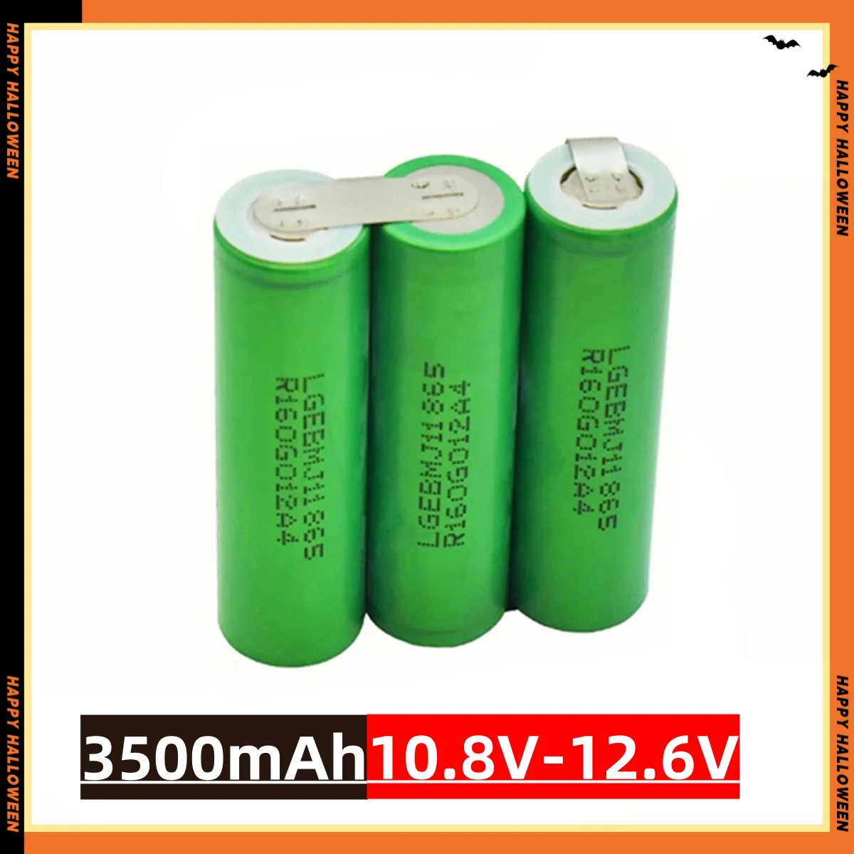 18650MJ1 Li-ion battery 2s1p 1s3p 3s2p 4s2p 5s2p 18650 power pack 3500 MAh 18 V screwdriver 18650 recharable battery: army green