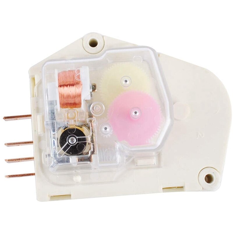 2Pcs 215846602 Defrost Timer for Kenmore Refrigerator Replacement Parts 215846606 240371001 241621501