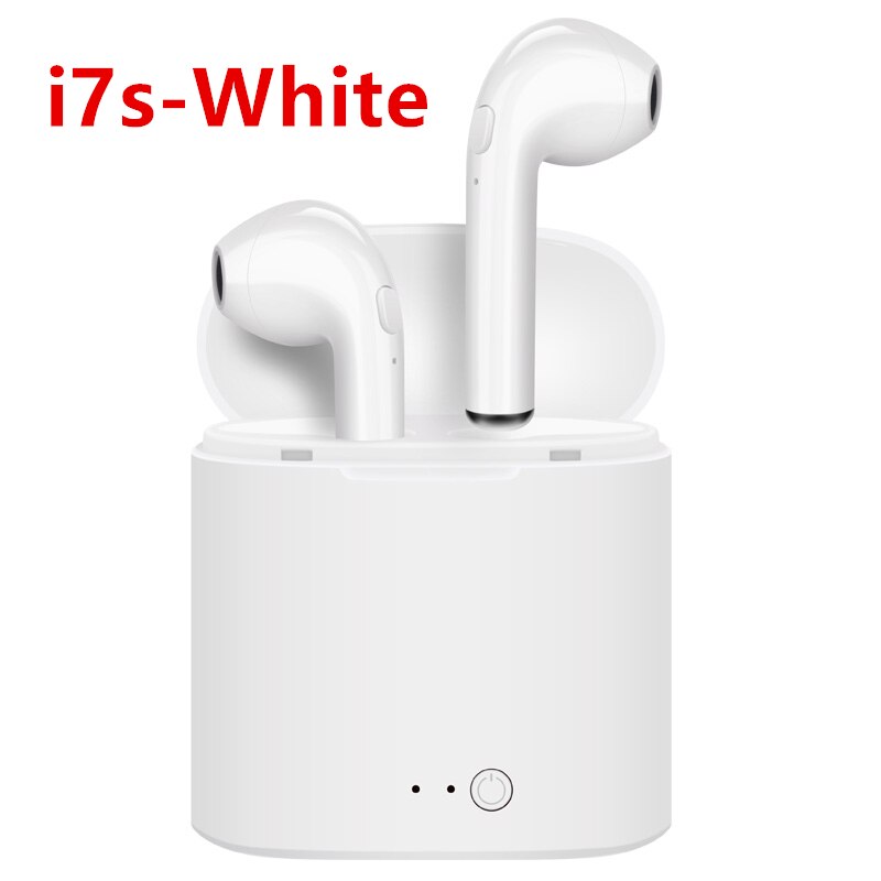 Auricolari Bluetooth di Aria 2 inPods 12 TWS di Sport Senza Fili di ricarica Auricolare Touc Con i12 Tws Per il iPhone Xiaomi Huawei Samsung LG: I7S White Box