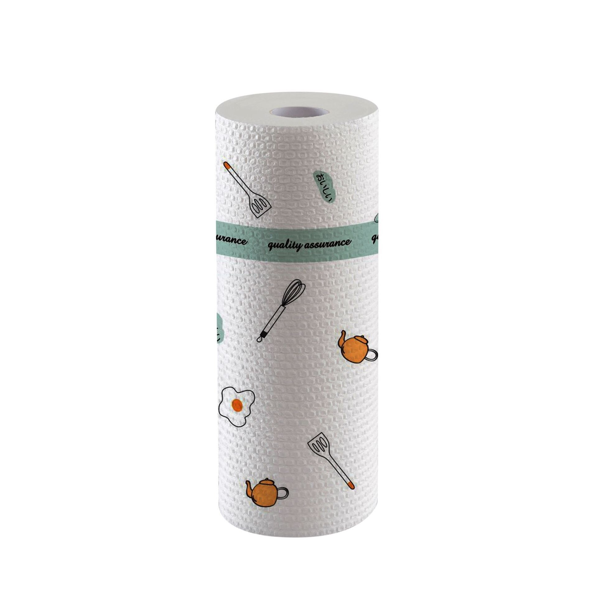 Olie-Gratis Lui Rags Voor Keuken Decontaminatie Absorberende Non-woven Handdoeken Nat En Droog Huishouden Papieren Wegwerp vaatdoek: tableware