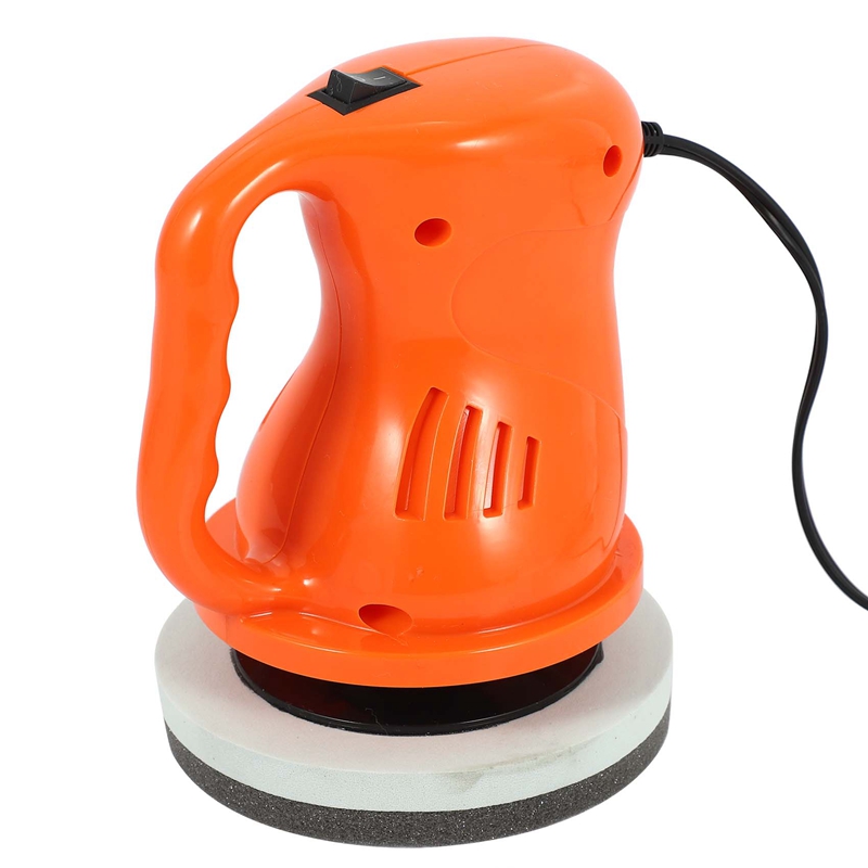 Car Polisher Machine Auto Electric Buffer Waxer Portable Polishing Buffing Waxing Sander Machine Kit Set Orange