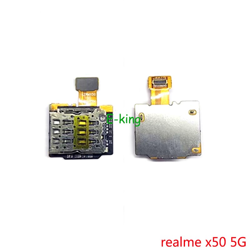 Voor Oppo Realme X50 5G Micro Sim Card Reader Houder Lade Slot Connector