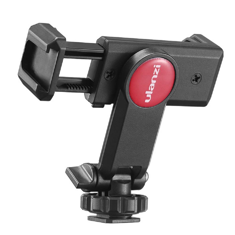 Camera Phone Tripod Mount Tiltable Phone Clamp 360 Rotation Light Stand Microphone Video Recording
