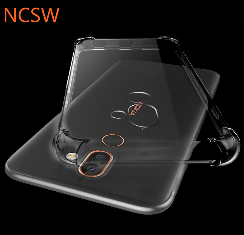Shock-Proof Case for Nokia 2 3 5 6 7 8 TPU Phone Case Cover for Nokia 6 2.1 3.1 5.1 6.1 7.1 7 Plus Dual Slim Full Cover Cas