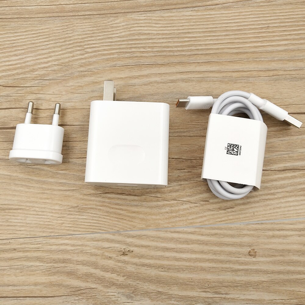 66W Super szybka ładowarka ue/usa Travel Wall Adapter do honoru 60 50 40 V50 V40 V30 Nova 8 9 Pro Huawei P50 P40 Pro type-c kabel Usb: US add EU add cable