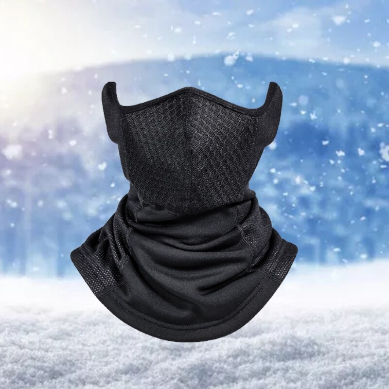 Half Gezicht Cover Bandana Masker, Halsbeenkap Warmer, Winter Multifunctionele Motorfiets Cycing Hoofddeksels Boorden, Lichtgewicht Sjaal