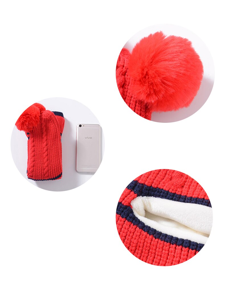 Børn strik hue børn vinter holde varmen huer drenge piger ørebeskyttere kasket baby hue enfant strikket sød udendørs hue  tg0141