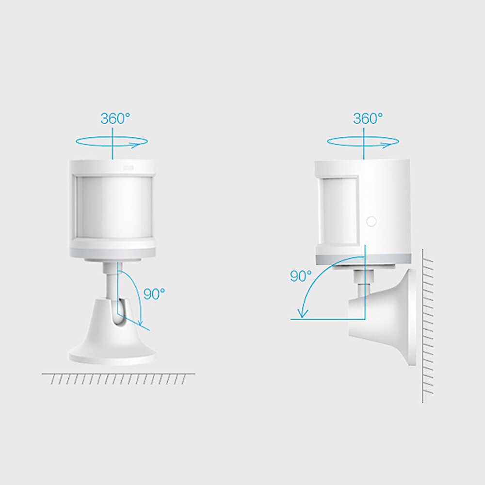 Aqara Smart Human Body Sensor Pets Cats Motion Sensor Home Remote Control Device ZigBee Wireless Connection APP Control