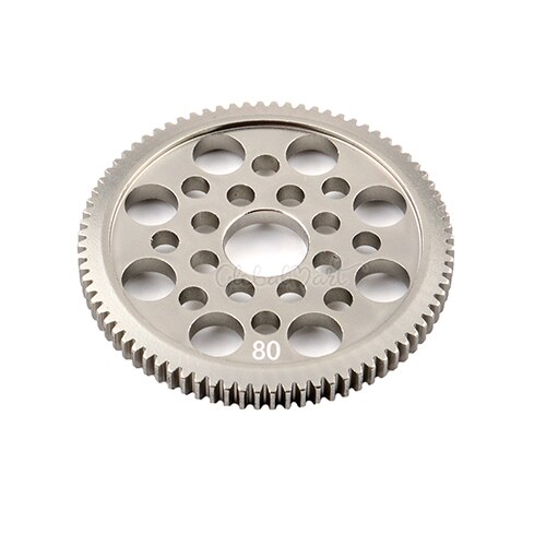 Metallo 48P Spur Gear 92T 85T 80T Pignone 18T 19T 20T 21T 22T 23T 24T 25T 26T Ingranaggi Del Motore Per Sakura R31 G31 SCX10 AX10 Traxxas HPI: 1PCS 80T