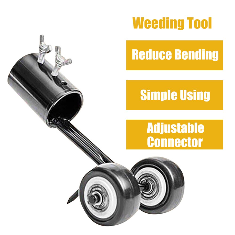 Weeding Tool Grass Snatcher Can Adjust Roller Slot Weeder Portable Garden Grass Trimmer Lawn Grass Cutter Edger Gardening Mowing
