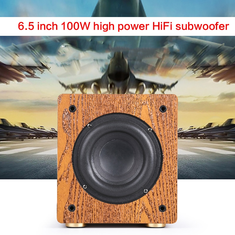 100W 6.5 Inch High-Power Subwoofer Thuis Passieve Subwoofer Audio Diy Home Theater Hifi Koorts Grote Magnetische staal Speaker