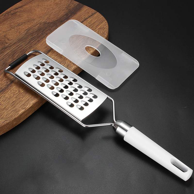 304 Rvs Aardappel Rasp Multifunctionele Groenten Slicer Draagbare Wortel Komkommer Keukenmachine Keuken Accessoires: Thick white