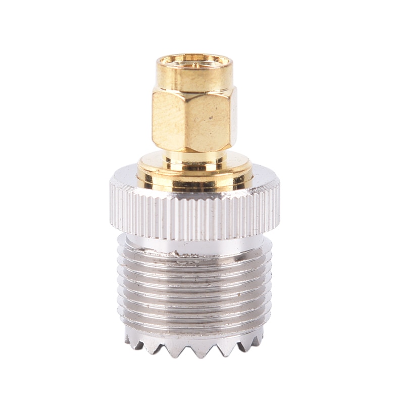 SMA Male Plug to UHF PL259 SO239 Female RF Connector Adapter Cable