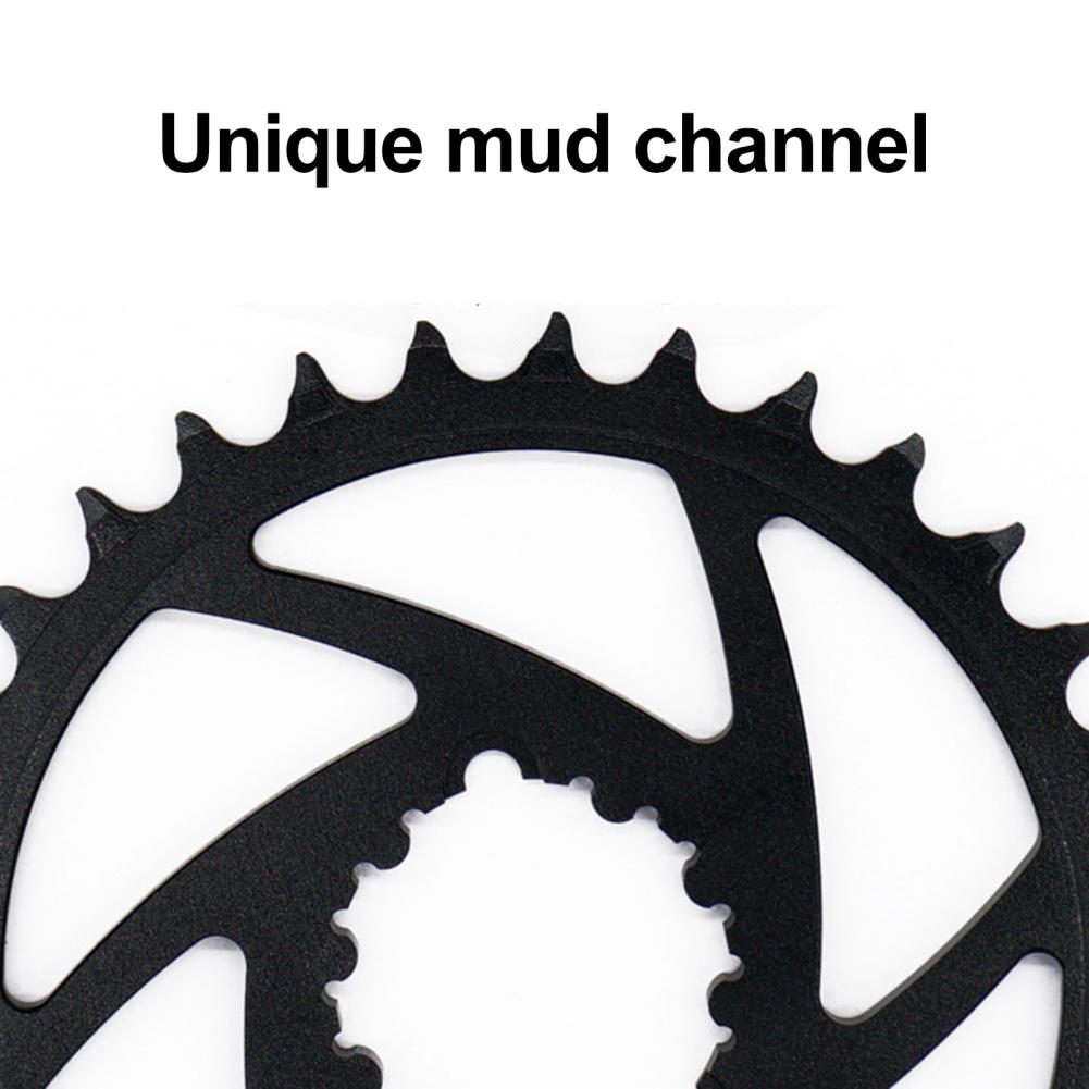 MTB Bike Bicycle GXP Single Speed Chainring 30T/32T/34T/36T/38T/40T Offset 1mm Bicycle Accessories Replacement Parts
