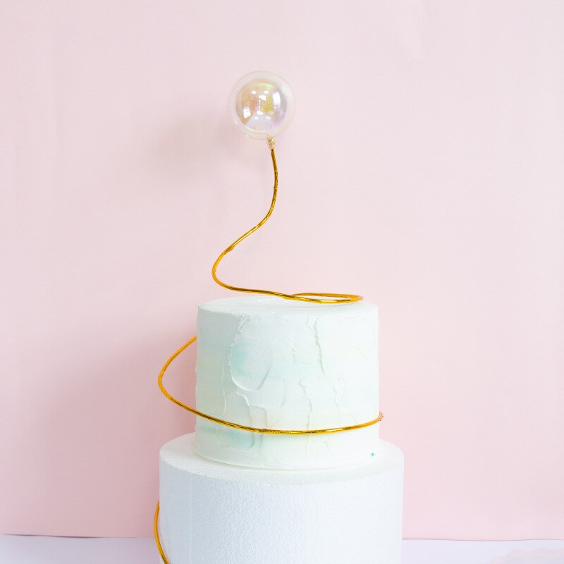 Cakelove Diamant Metalen Draad Frame Cake Topper Cupcake Party Voor Bakken Verjaardag Decoratie Taart Decoreren Gereedschappen Bakken: type 5