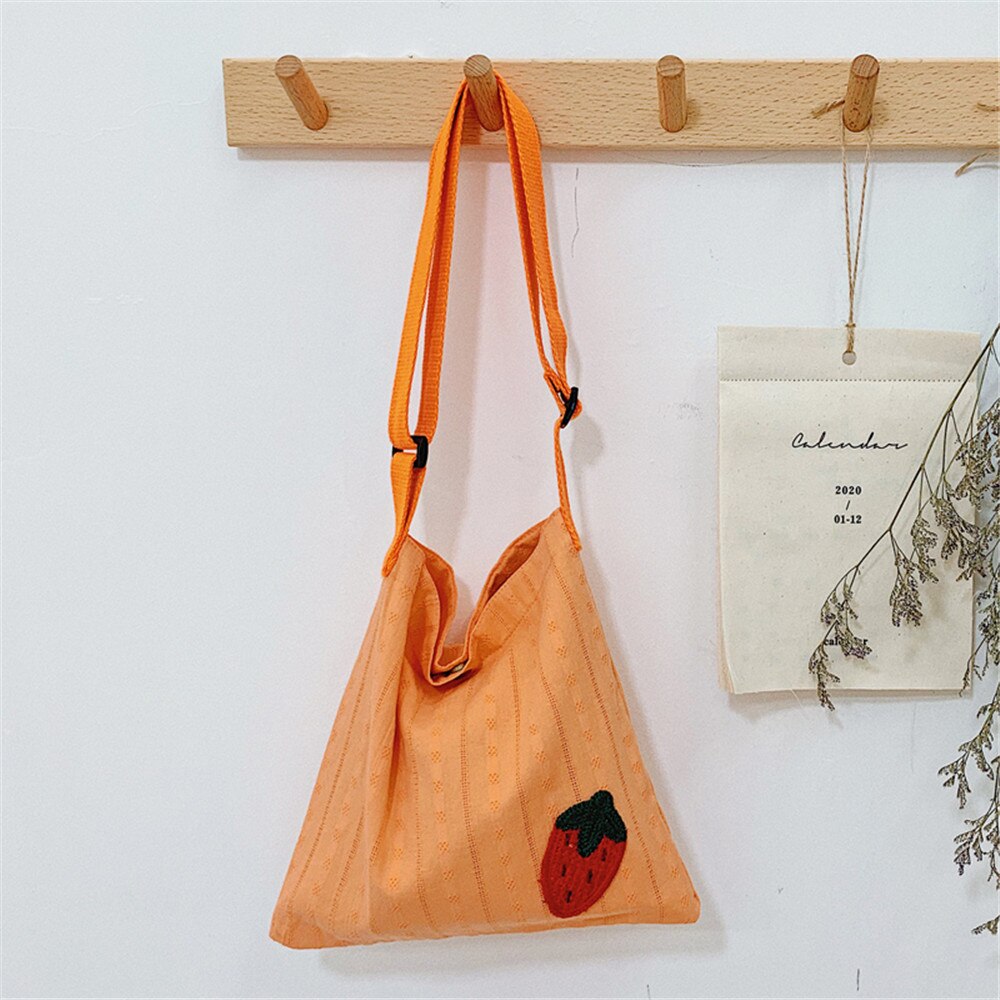 Kinderen Meisje Kids Portemonnee Tas Zwervers Mini Kleine Leuke Katoenen Stof Vruchten Effen Koreaanse Accessoires: 7