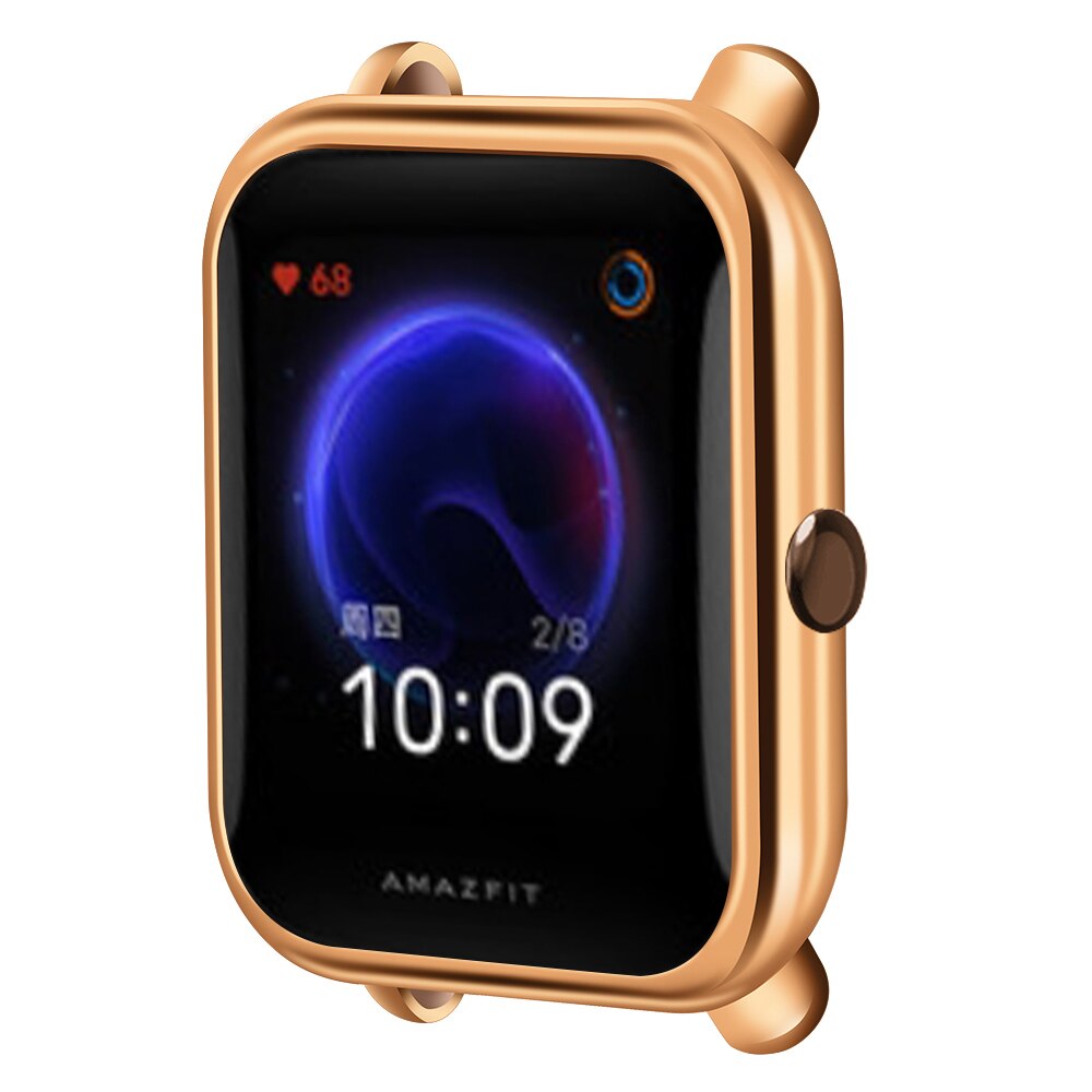 FIFATA poszycia miękkie etui TPU dla Huami Amazfit bip u pro case чехол Protector Shell dla Amazfit Bip U/Bip S/GTS 2 Mini zderzak