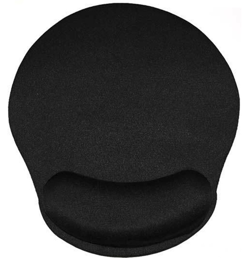 Ergonomische Memory Schaum Maus Pad Handgelenk Rest Unterstützung Handgelenk Kissen Unterstützung Leichte Mousepad Maus Schmerzen Relief zu Hause oder Arbeiten: Schwarz