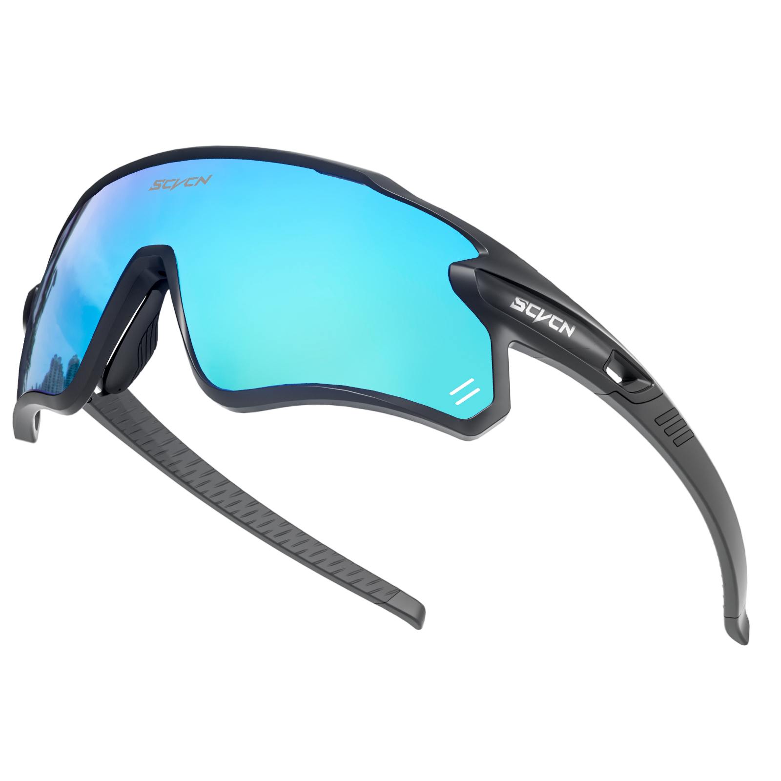 Scvcn cykelsolglasögon cykelglasögon sportcykel herrglasögon utomhus mtb väg löpning solglasögon  uv400 skyddsglasögon