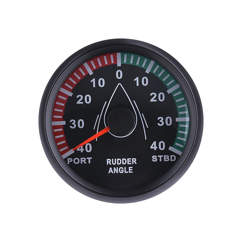 85mm Rudder Angle Indicator 0-190 ohm With Rudder Angle Sensor Set 12V/24V For Car Truck Boat Marine Accessories