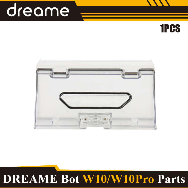 For Dreame Bot W10/W10 PRO Robot Vacuum Cleaner Spare Parts Washable Main Brush HEPA Mop Filter Replacement Parts: Dark Grey