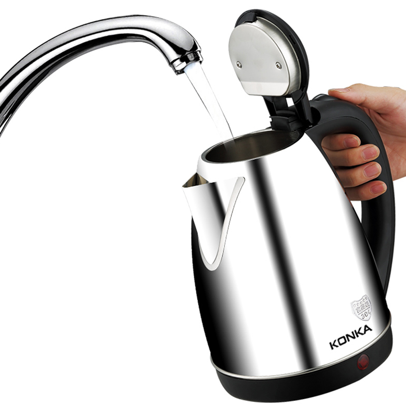KONKA KEK - 15DG1830 1.8L Stainless Steel Electric Kettle Large Capacity With Safety Auto-off Function Heating Bottle Kitchen