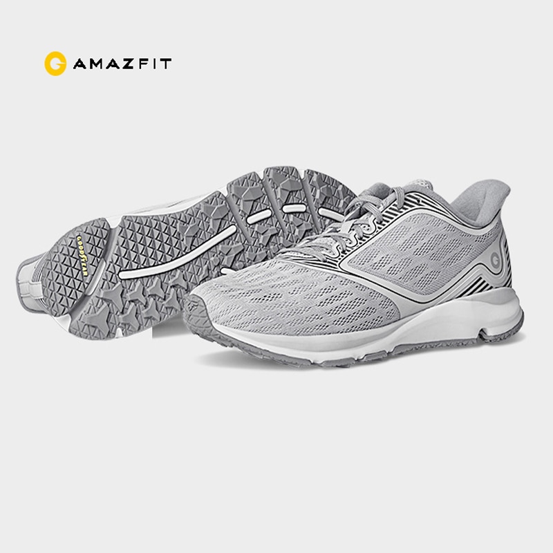 Xiaomi-Zapatillas inteligentes Amazfit Antelope para deportes al aire libre, 100% originales, con soporte de goma, Chip inteligente (no incluido), PK Mijia Light