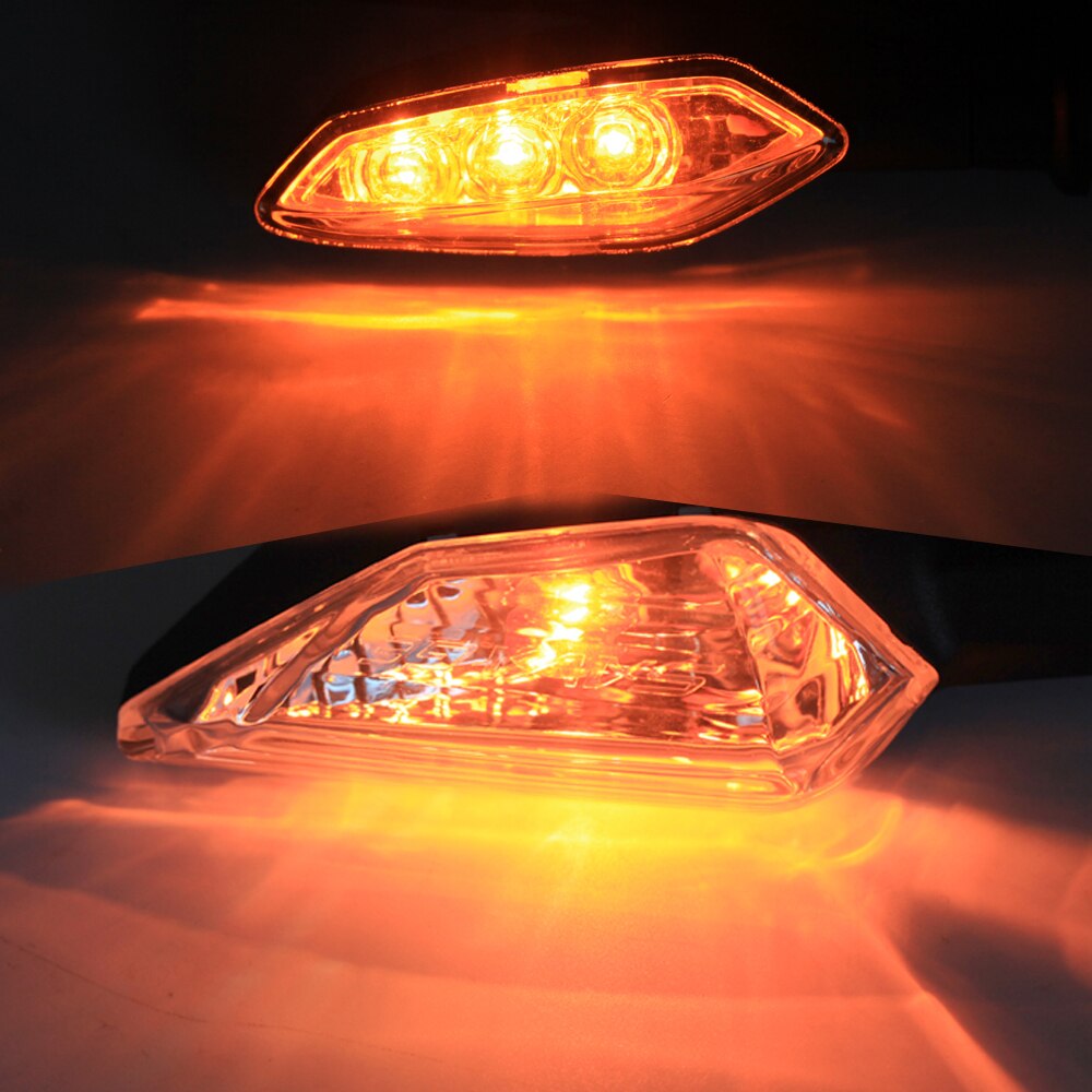 Clignotant LED avant et arrière pour motos KAWASAKI ER6N , Versys 650, , 1000, ZRX 1200, KLR , clignotant