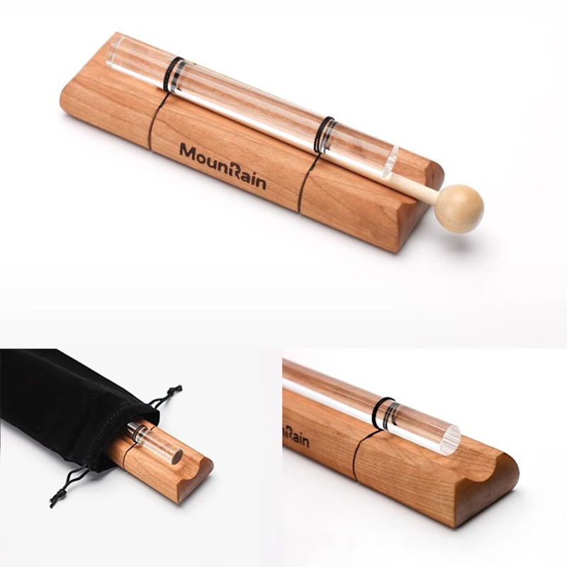 Paquete de sonido de cristal, 440Hz, campanas curativas para meditación y Yoga, campanas para terapia de sonido, relajación, instrumentos musicales para aliviar el estrés