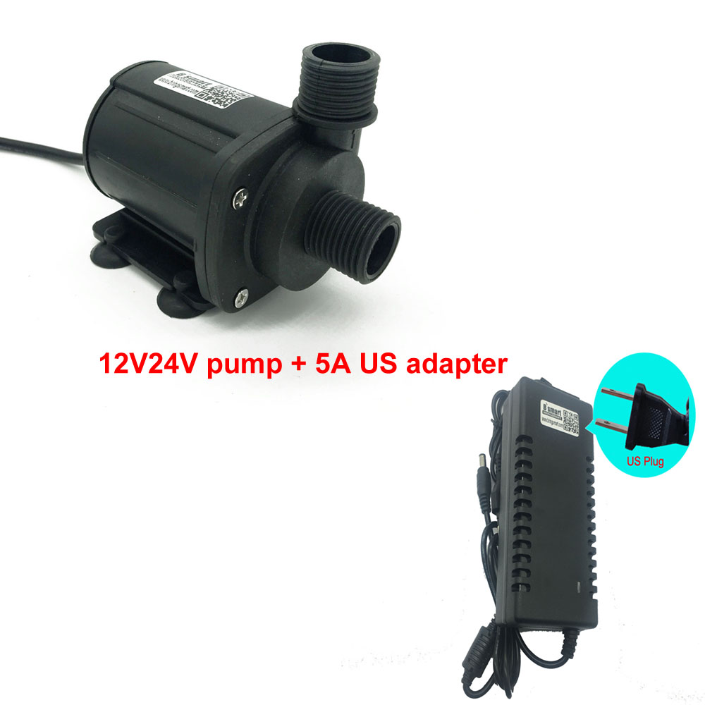 12V 24V DC Brushless Water Pump 1800-3000L/H 4.2-8M Booster Water Pressurization Pump Submersible +Speed Controller SR-1000B3