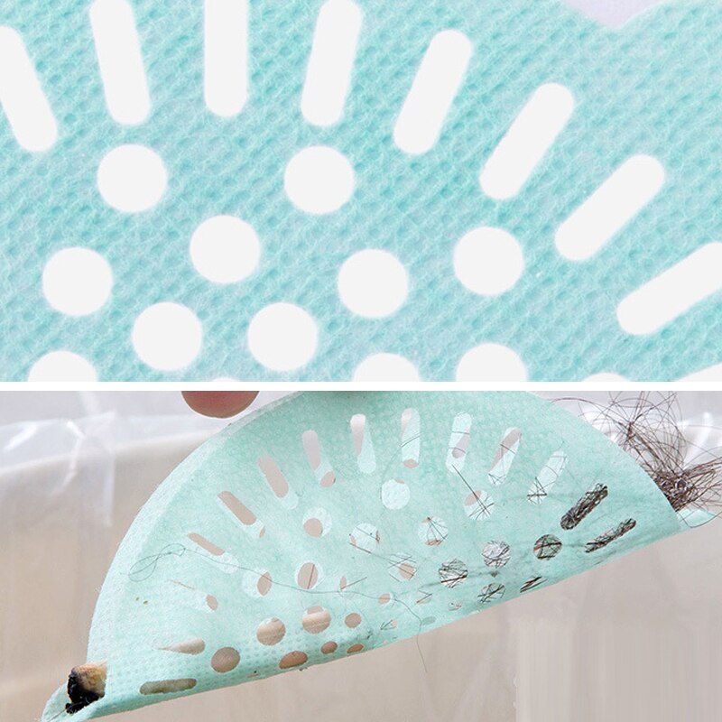 20 Pcs Haar Catchers Badkamer Zeef Haar Douche Drain Filter Aanrecht Plug Wastafel Reinigen Mesh Badkamer Producten Item