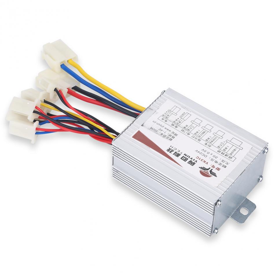 24V/36V/48V 250/350/500W DC Electric Bike Motor Brushed Controller Box for Electric Bicycle Scooter E-bike Accessory