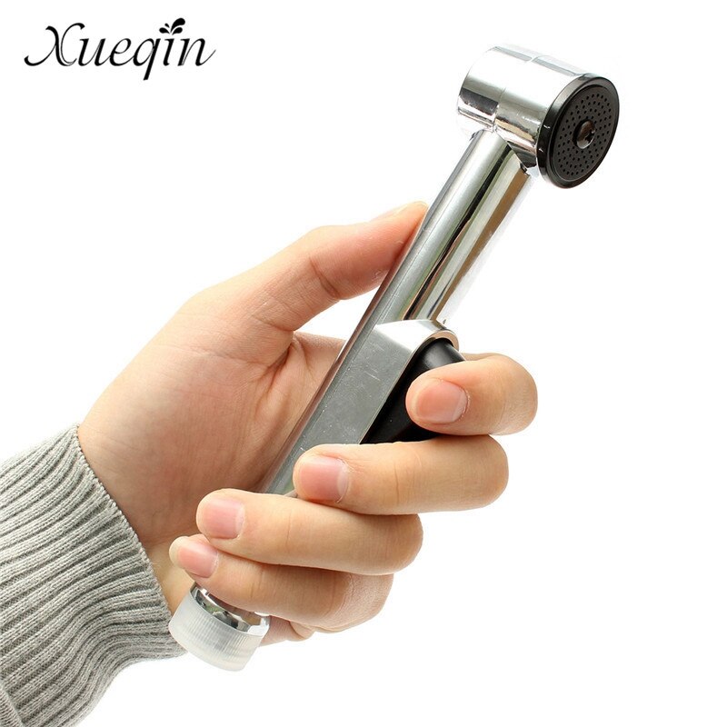 Xueqin Chrome Abs Sproeier Handheld Bidet Shattaf Spray Badkamer Wc Bidet Douchekop Sproeier Douchekop