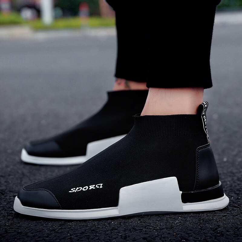Mannen Sok Schoenen Lopen Sneakers Mesh Schoenen Fitness Sok-Achtige Sapato Masculino Mannelijke Sneakers Tenis Casual Volwassenen Trainers
