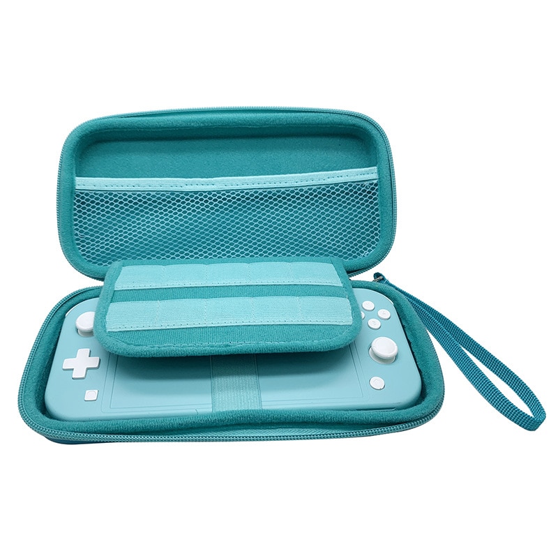 Switch Lite -kit de accesorios, bolsa de almacenamiento para Nintendo Switch Lite NS, funda protectora portátil de viaje, Color puro