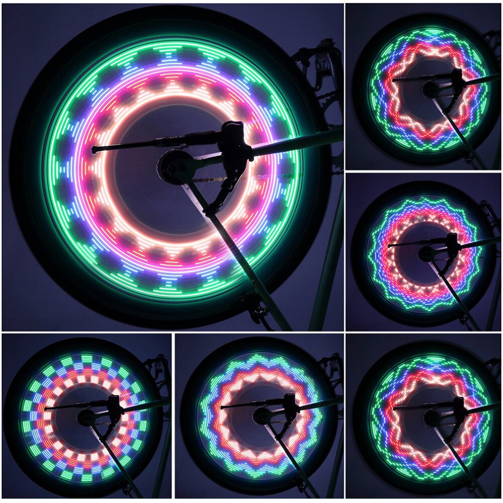 LED 32 Modi Fahrrad Sprach Warnung Verkehrs Signal... – Vicedeal
