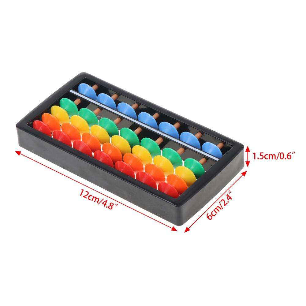 Abacus coloré arithmétique Soroban Maths outils de calcul jouet éducatif