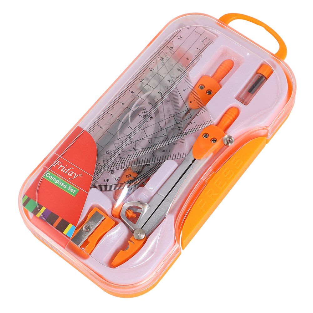 1 Sets Compasses Set Geometry Drawing Tool Kit Drawing Stationery for Students