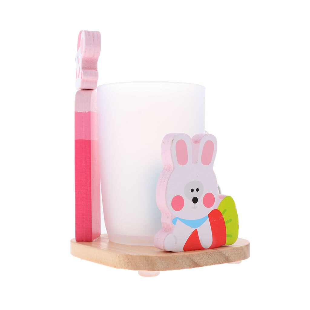 Cartoon Toothbrush Holder/Cup with a Timer Bathroom Set for Children